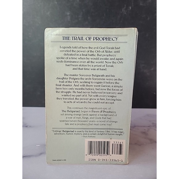 The Belgariad Ser.: Queen of Sorcery by David Eddings (1986, Mass Market) - Picture 9 of 10